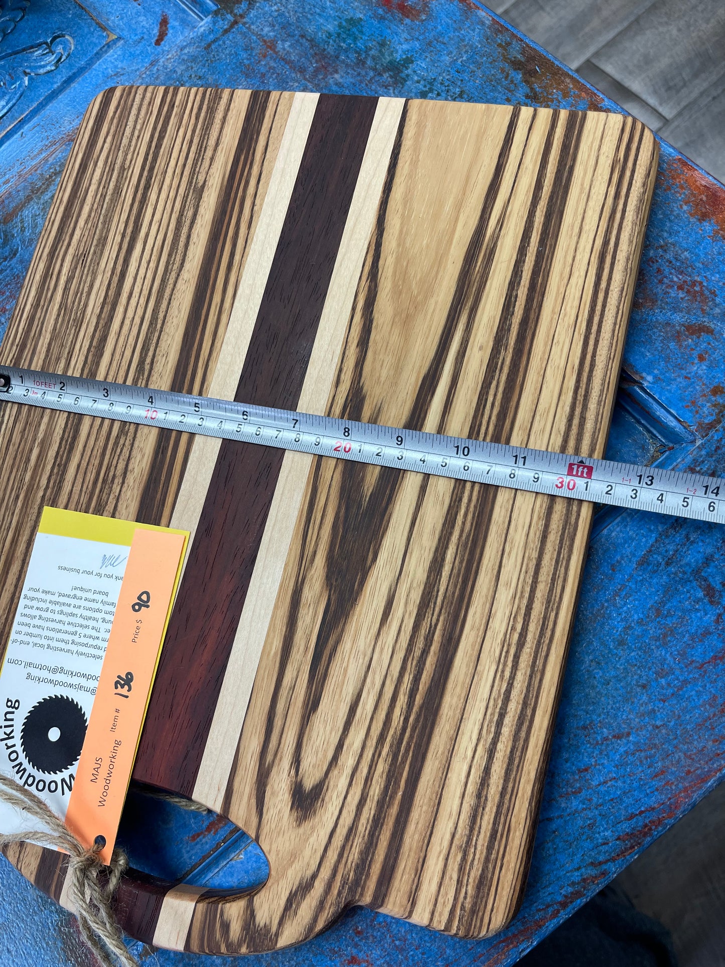 Charcuterie Board (Striped)