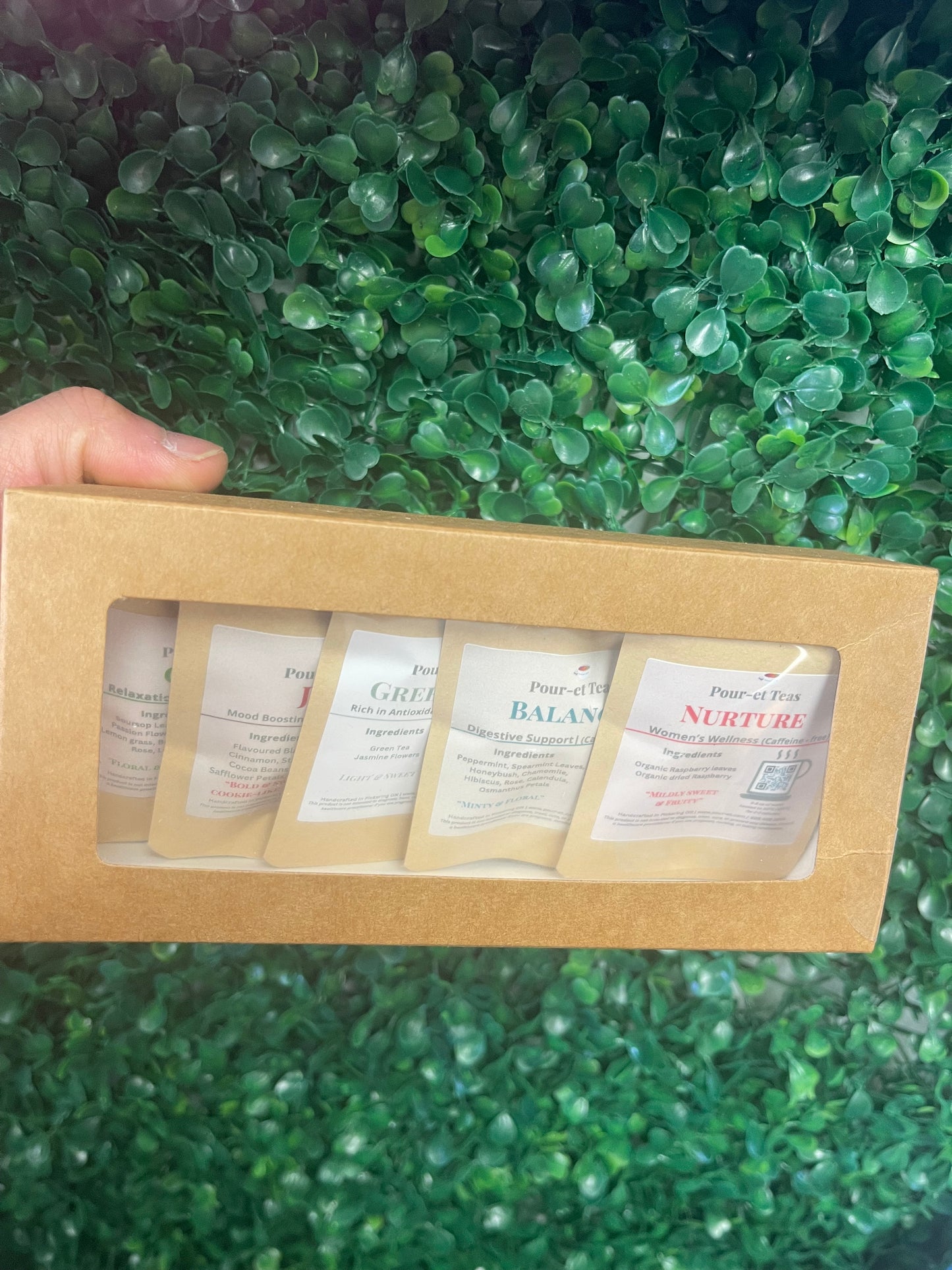 Self Care Gift Set (10 assorted teas with pot and cup combo)