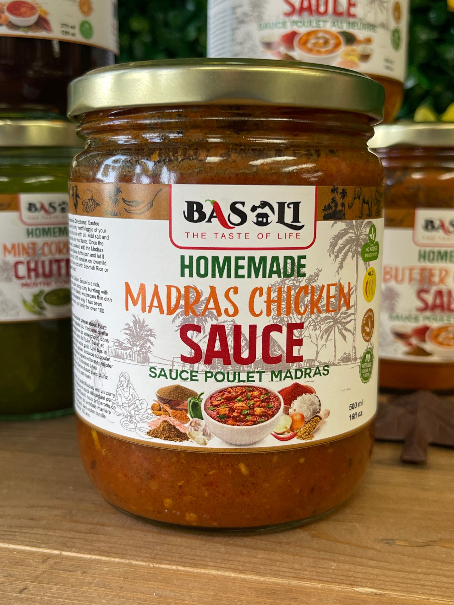 Madras Chicken Sauce (500ml)