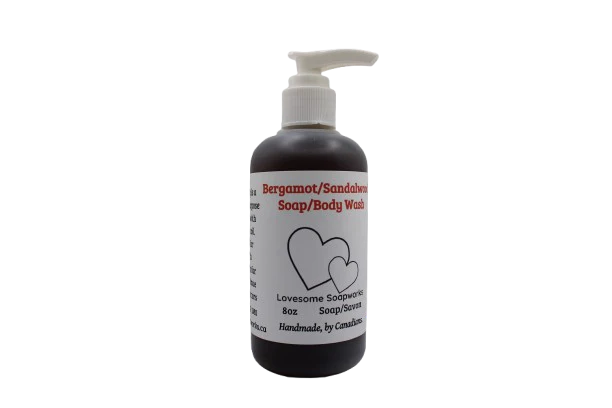 Bergamot/Sandlewood Body Wash 8oz