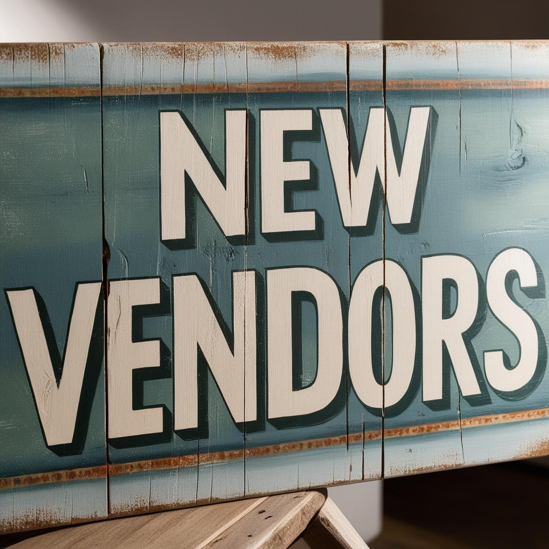 New Vendors