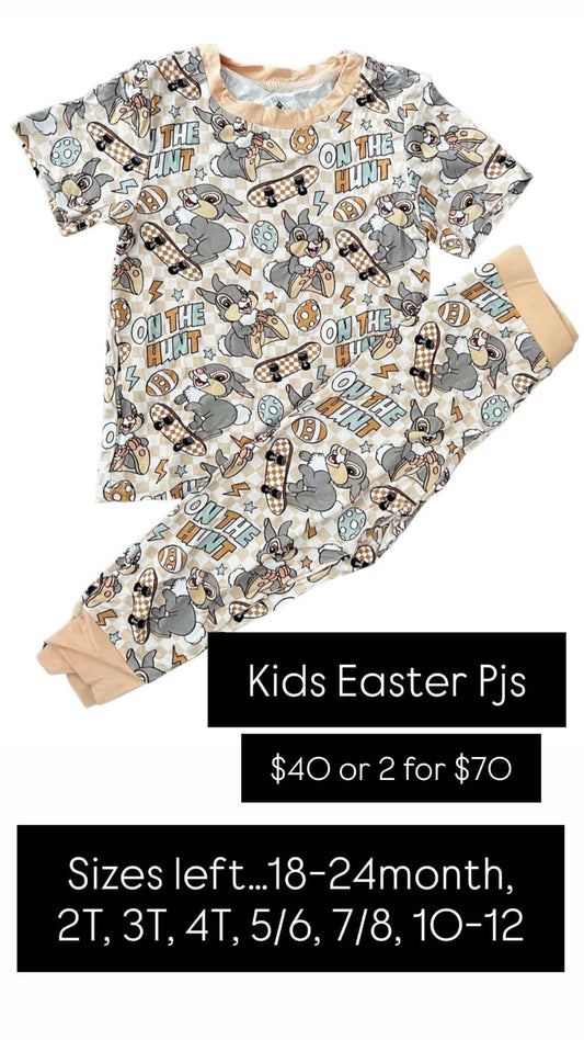 Kids Easter Pjs Sale!!!