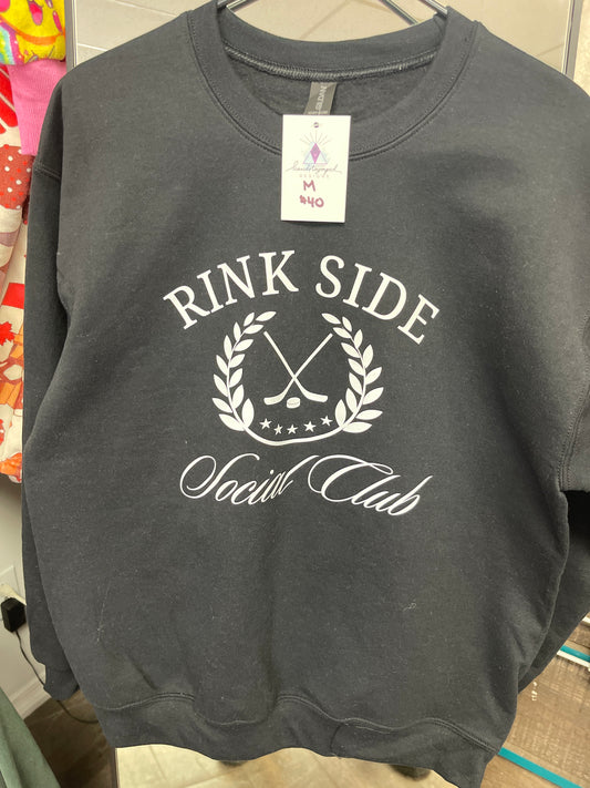 RINK SIDE Social Club crew neck