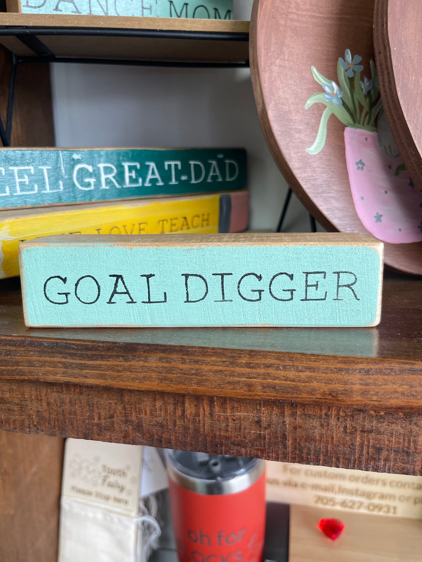 6” Word Block