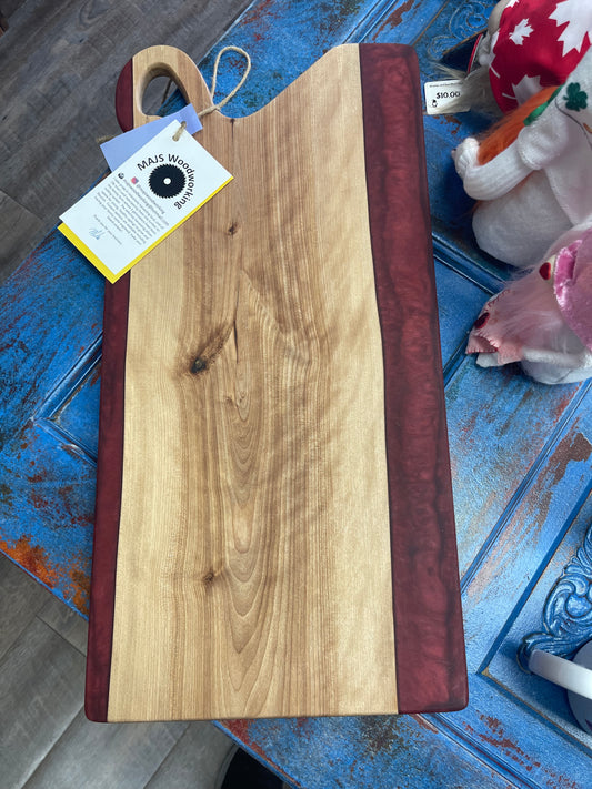 Charcuterie Board (burgundy)