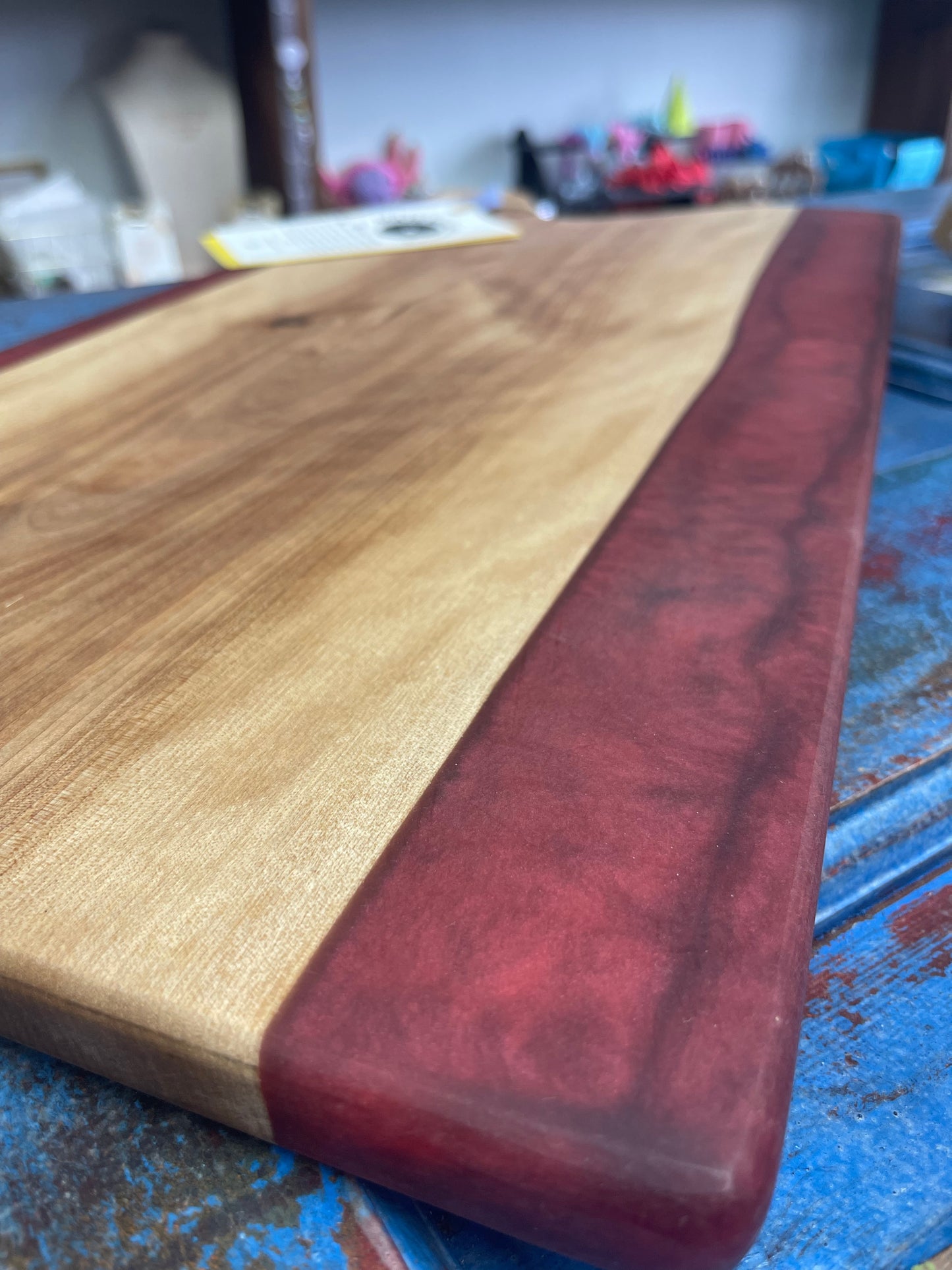 Charcuterie Board (burgundy)