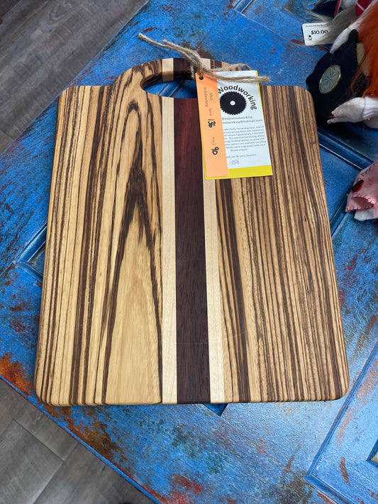 Charcuterie Board (Striped)