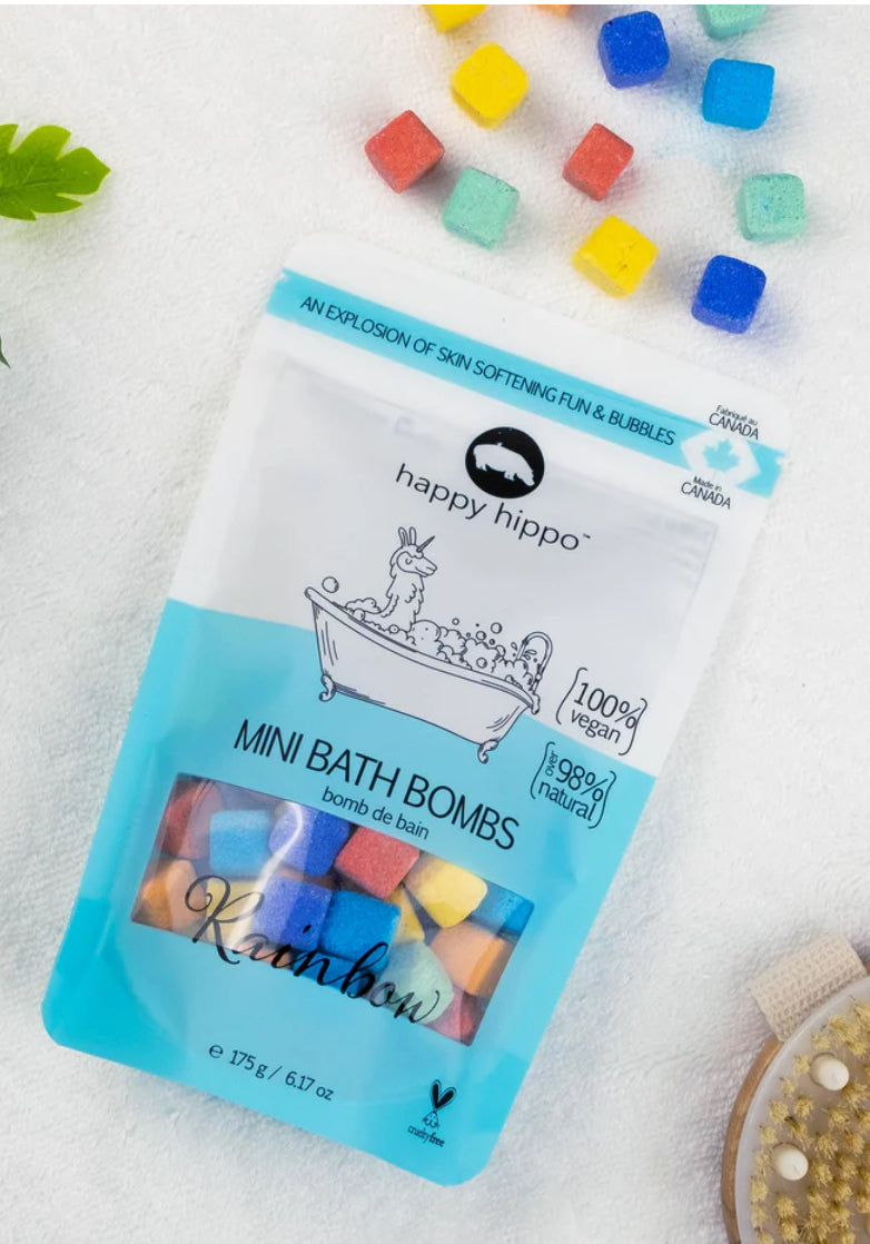 Rainbow Mini Bath Bombs