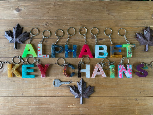 Alphabet Keychains