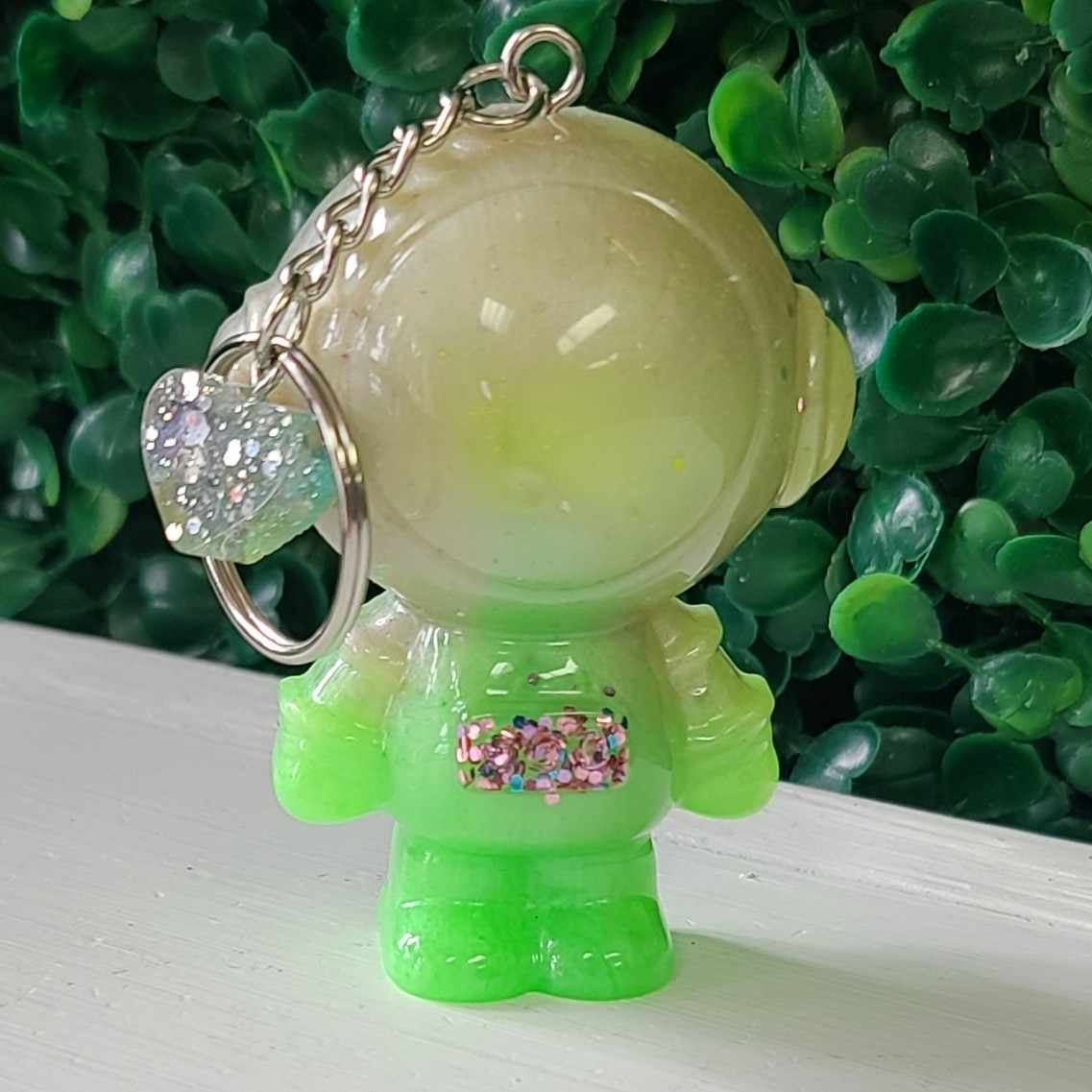 spaceman keychain